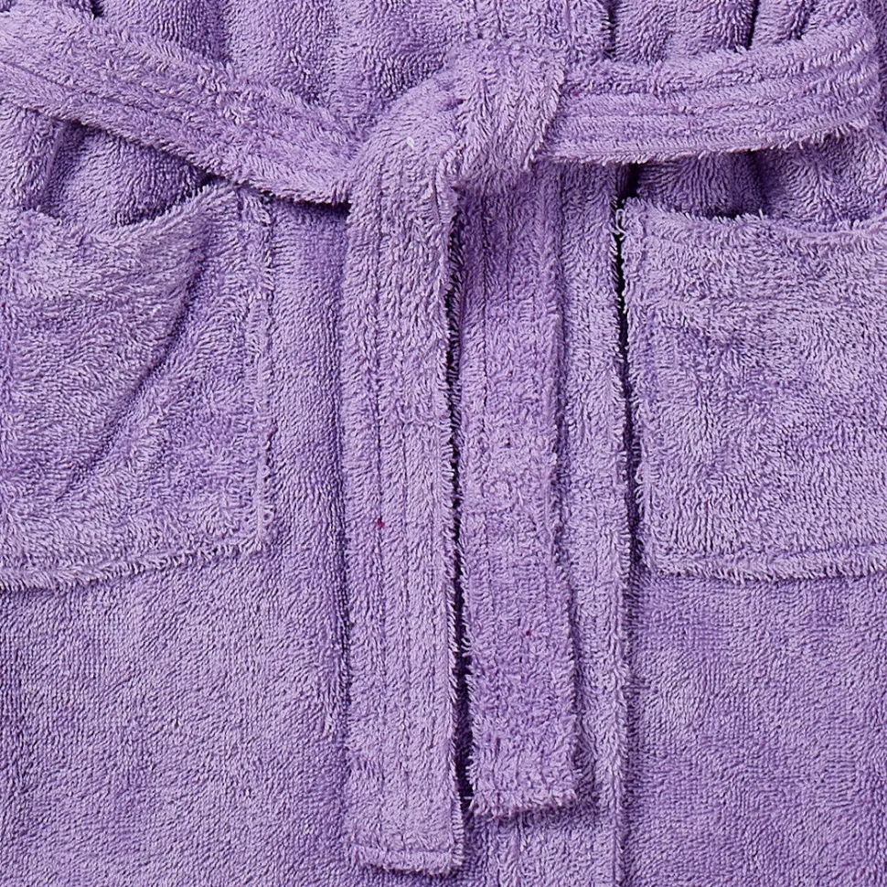 Albornoz infantil lavanda