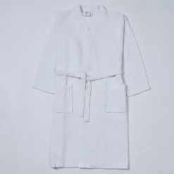 Albornoz kimono nido de abeja