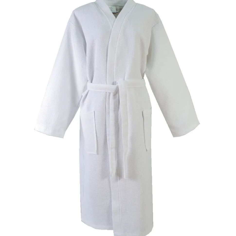 Albornoz kimono nido de abeja