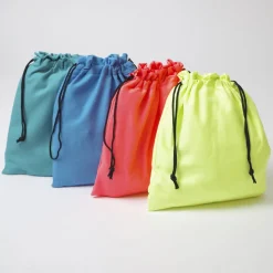 Albornoz microfibra infantil limón
