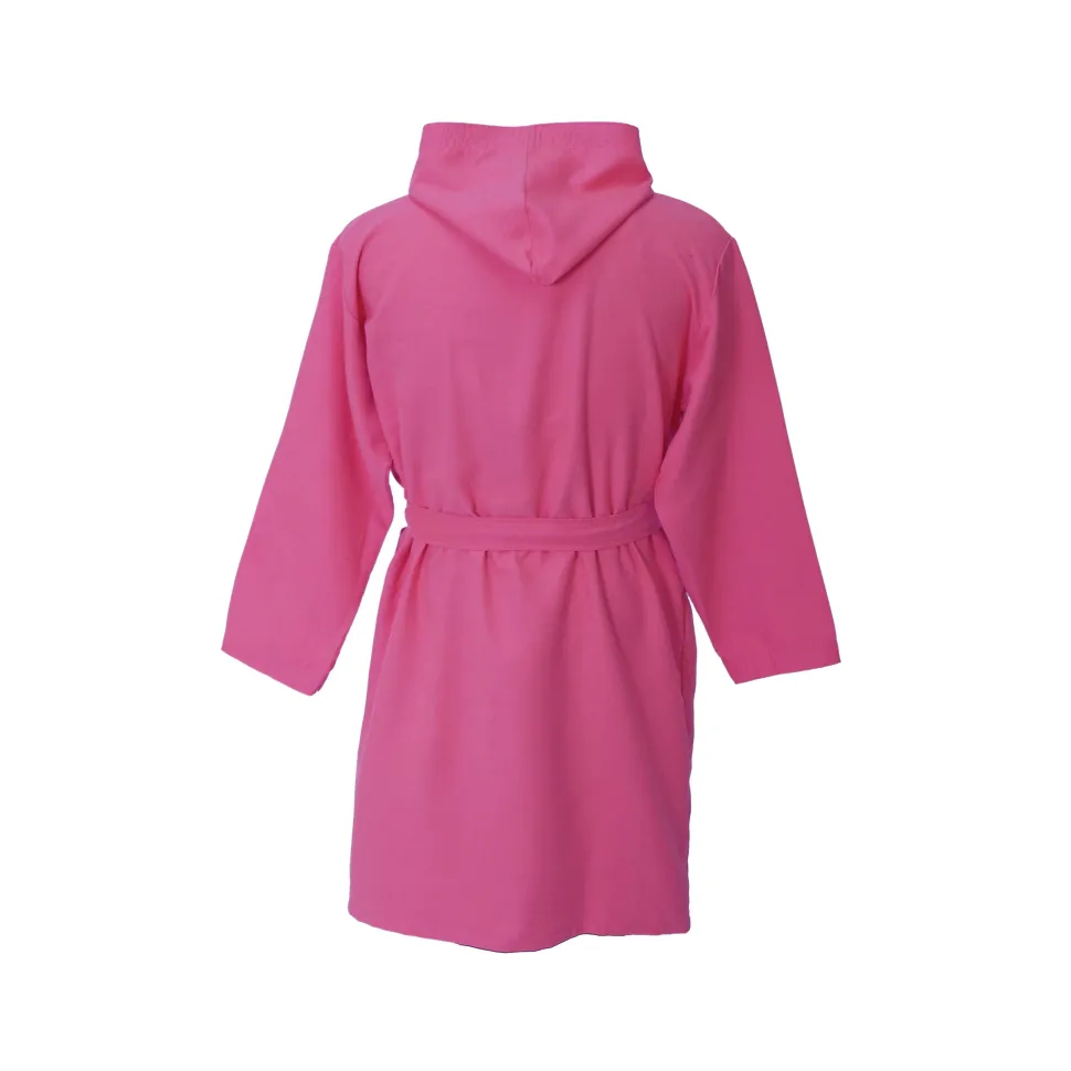 Albornoz microfibra infantil frambuesa