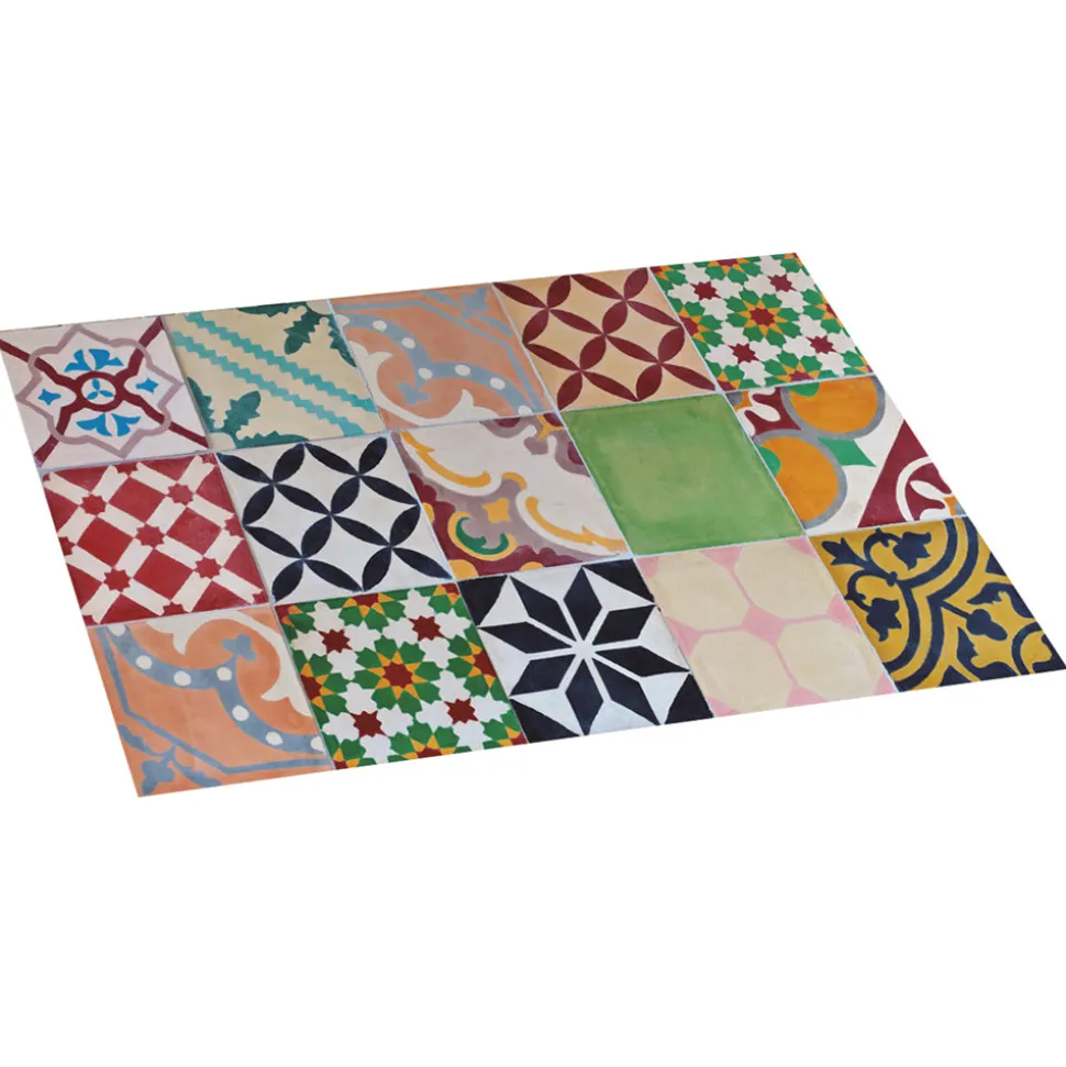 Alfombra de vinilo mosaico