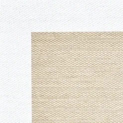 Alfombra tejido de vinilo Beige-Blanco