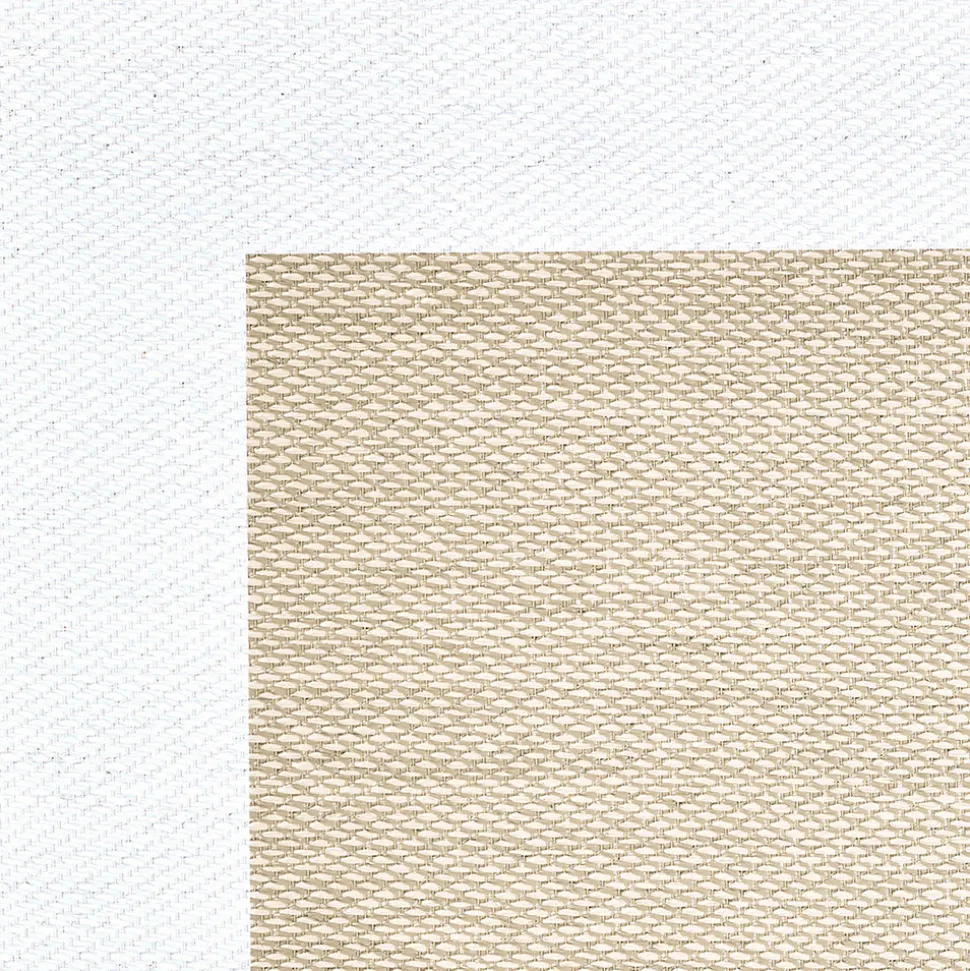 Alfombra tejido de vinilo Beige-Blanco