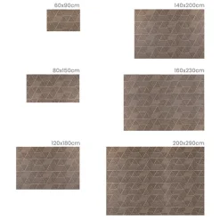 Alfombra tejido de vinilo Geom Panal