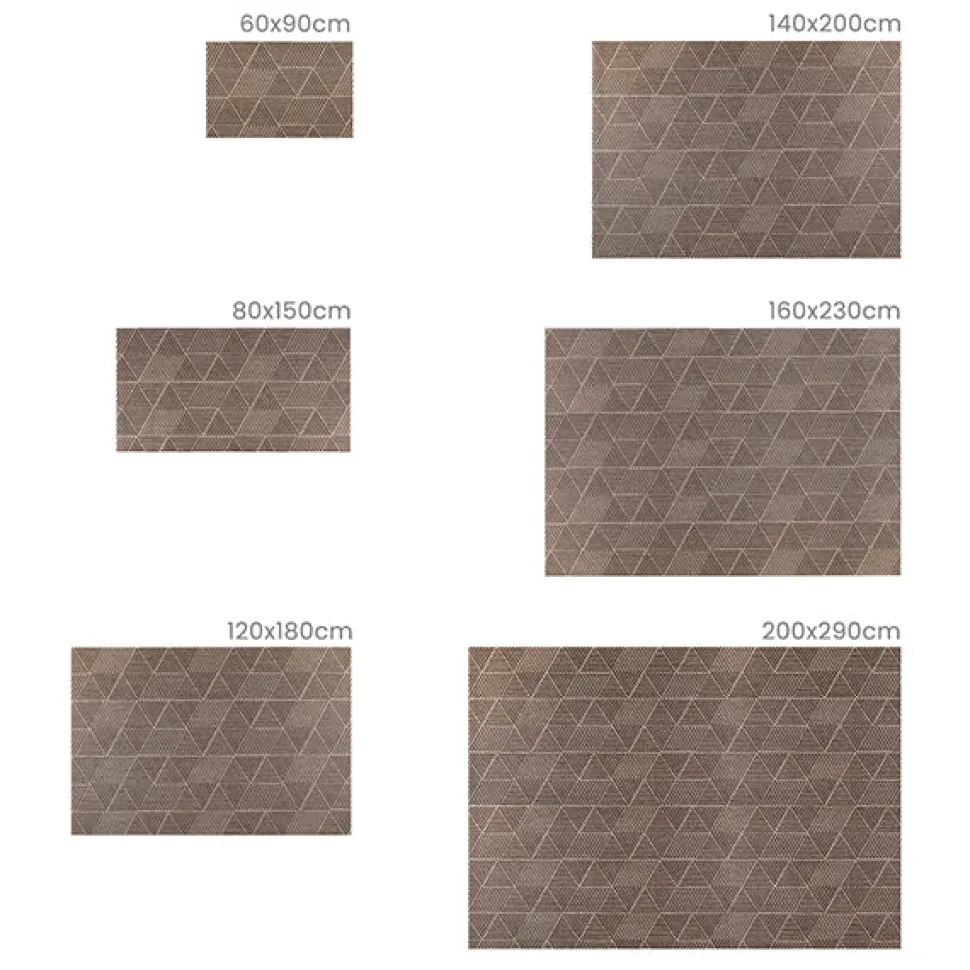 Alfombra tejido de vinilo Geom Panal