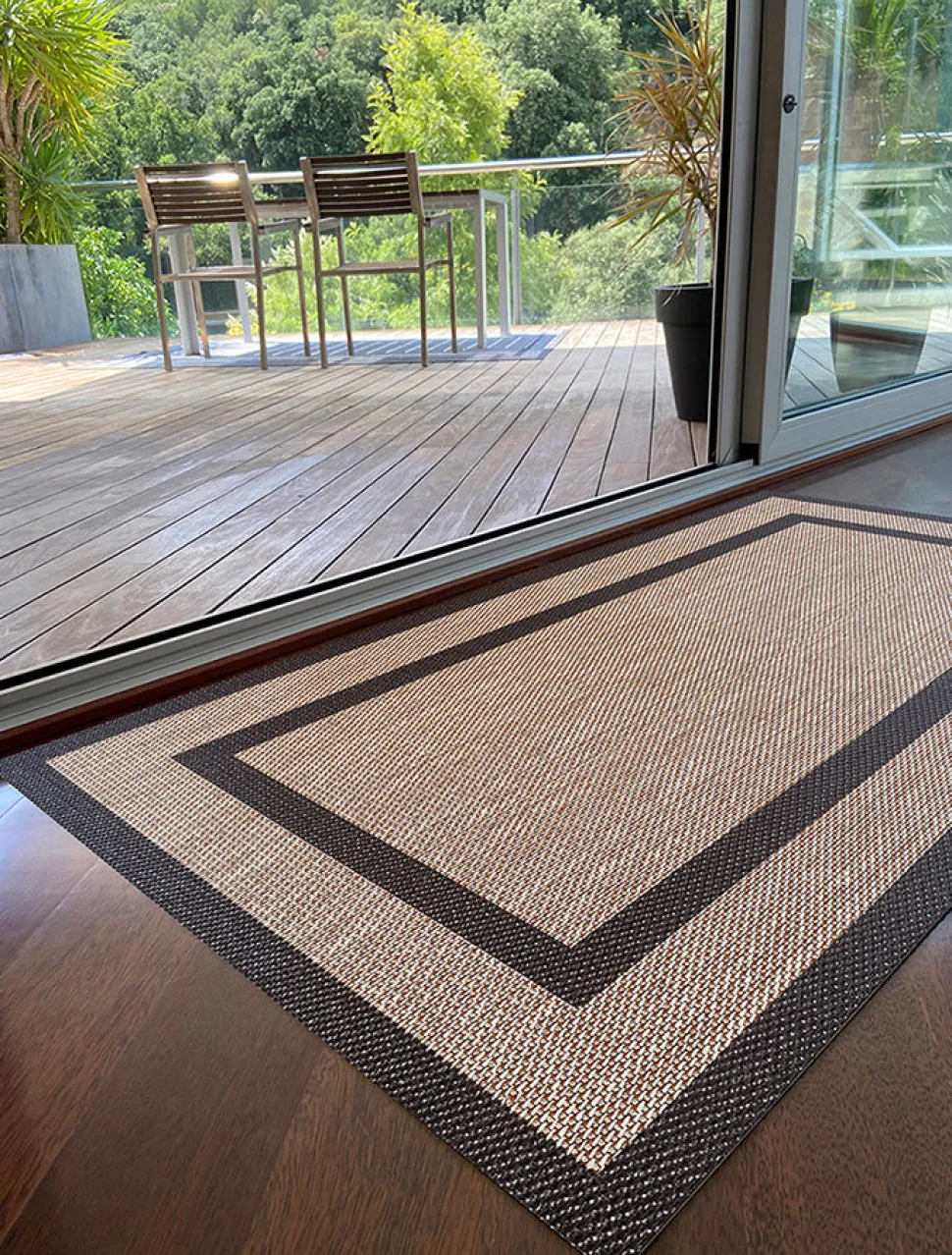 Alfombra tejido de vinilo MarcoII Gold