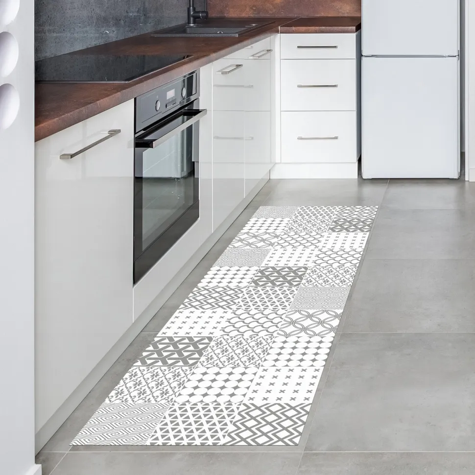 Alfombra vinílica estampada Patch Textil