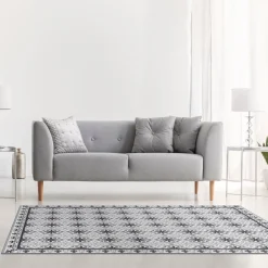 Alfombra vinílica hidráulica Grises