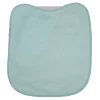 Babero rizo plastico con goma verde