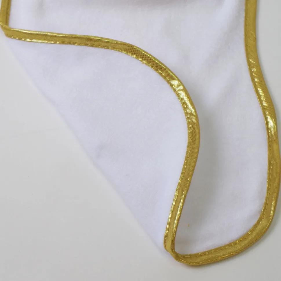 Babero rizo y fantasia lurex set 3