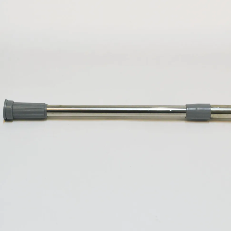 Barra cortina de baño extensible metalica