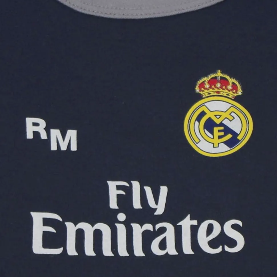 Body bebe real madrid 811 marino-gris
