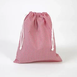 Bolsa ropa cuadro vichy