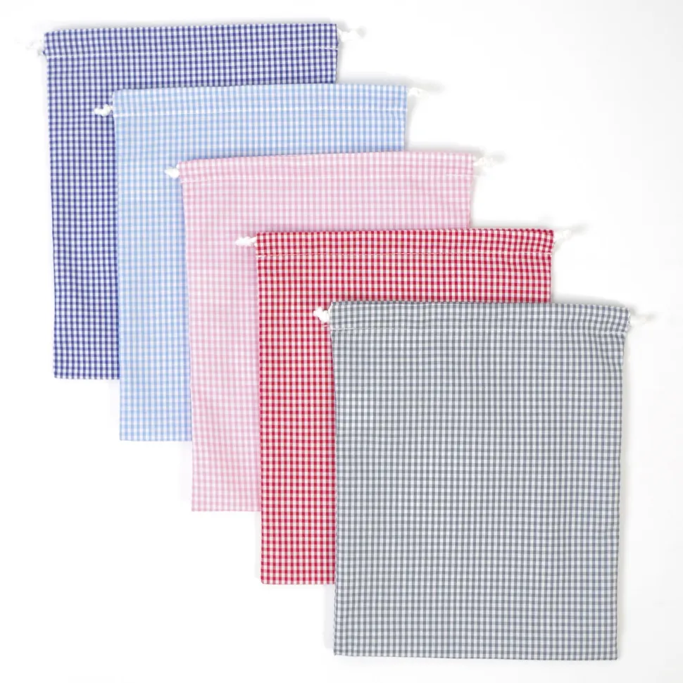 Bolsita cuadro vichy Gris