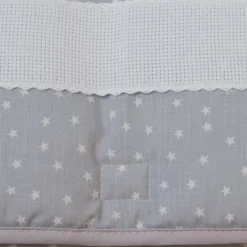 Cambiador plegable panamá estrellas bco/gris