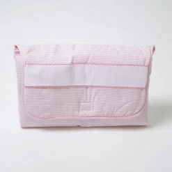 Cambiador plegable panamá rayas 209 bco/rosa