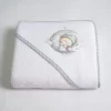 Capa baño oso luna 450 blanco/gris