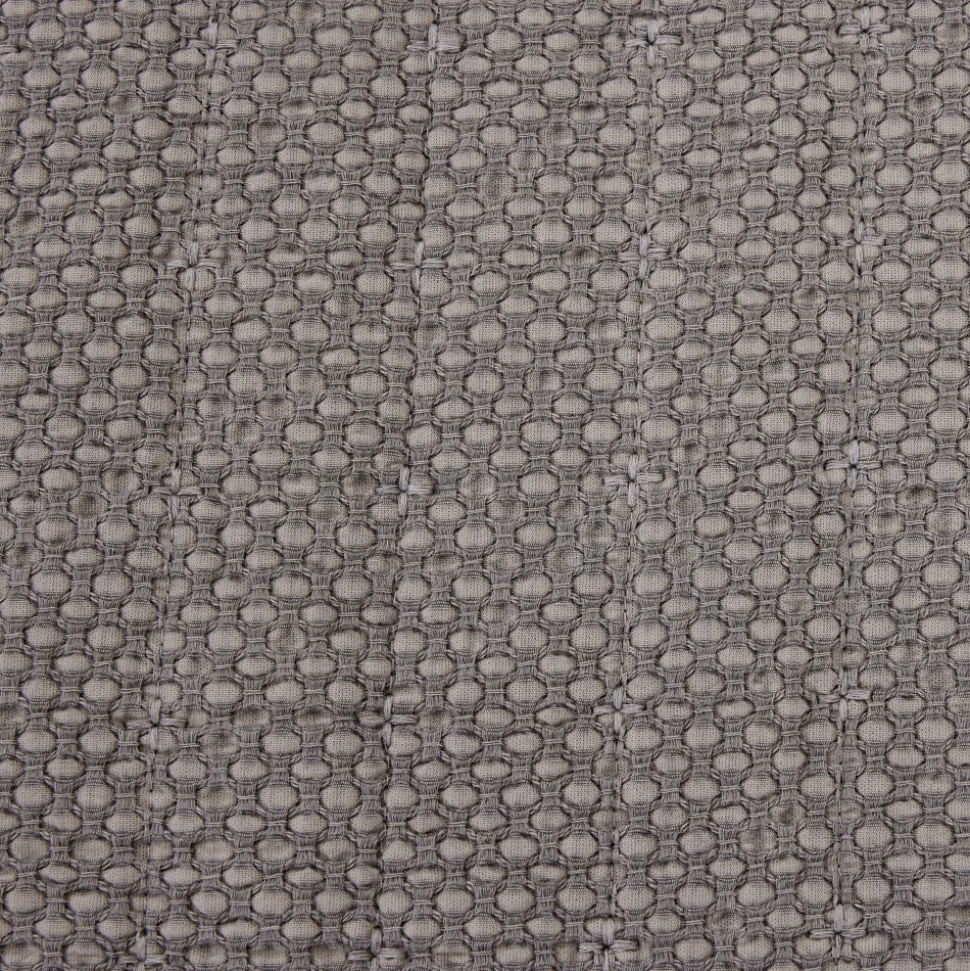 Colcha algodón Harper gris
