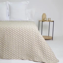 Colcha jacquard 1542 beige
