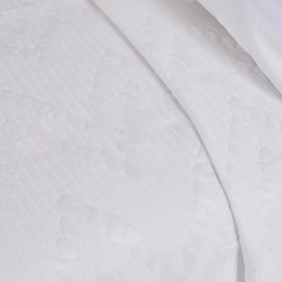 Colcha jacquard 1359 blanco