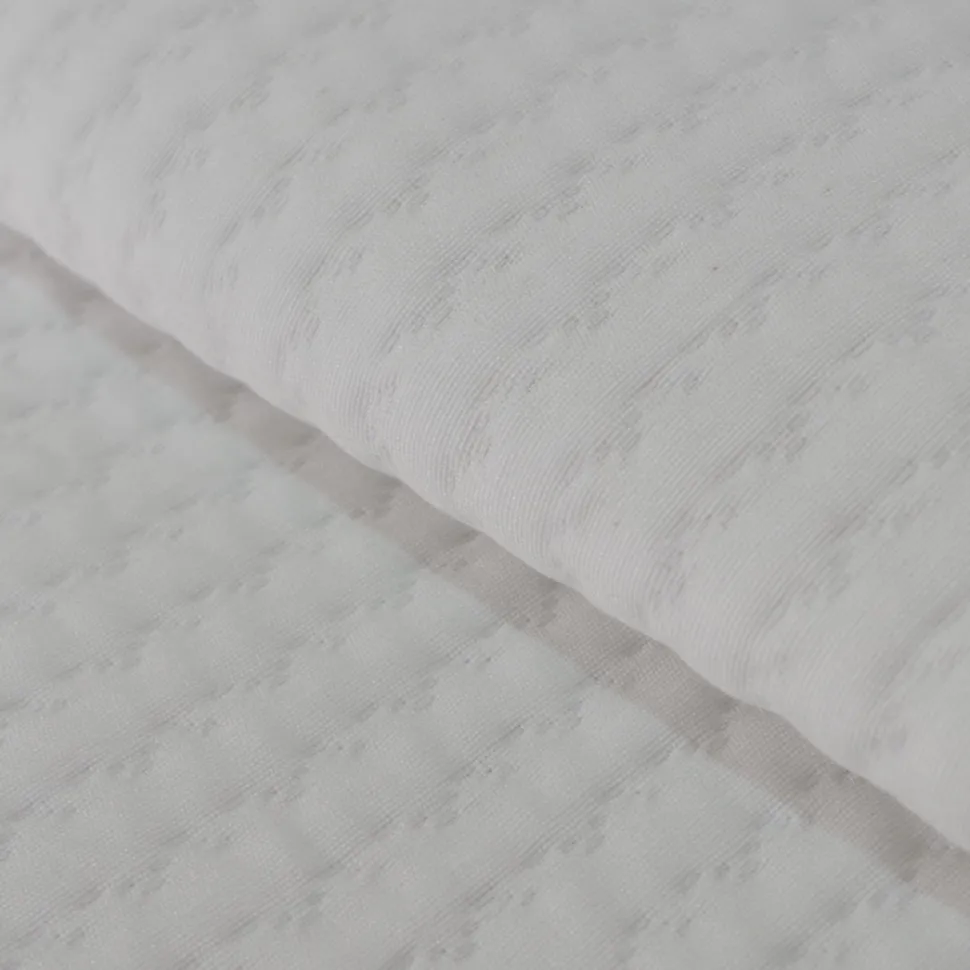 Colcha jacquard 360 blanco