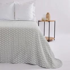 Colcha jacquard 1542 gris