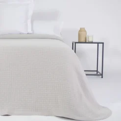 Colcha jacquard 1532 piedra