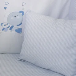 Coordinado cuna 121 bco/azul