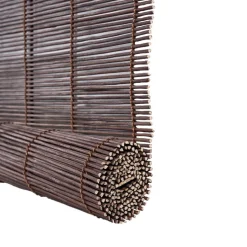 Estor Enrollable Bambú Natural Wenge