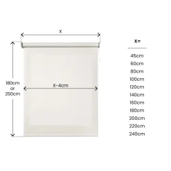 Estor enrollable motorizado Screen solar premium Nieve