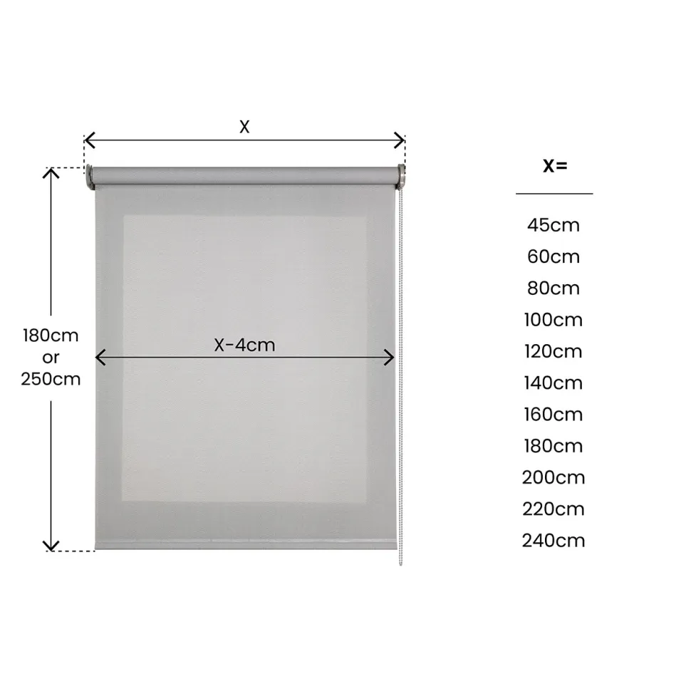 Estor enrollable motorizado Screen solar premium Gris