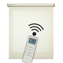Estor enrollable motorizado Screen solar premium Lino