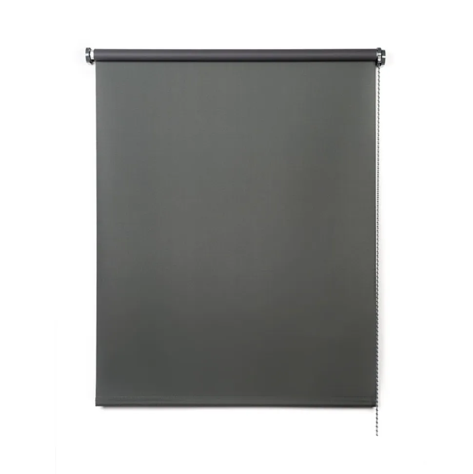 Estor enrollable Opaco Gris grafito