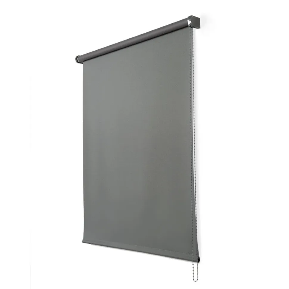 Estor enrollable Opaco Gris grafito