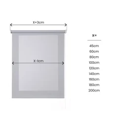 Estor enrollable Screen Gris