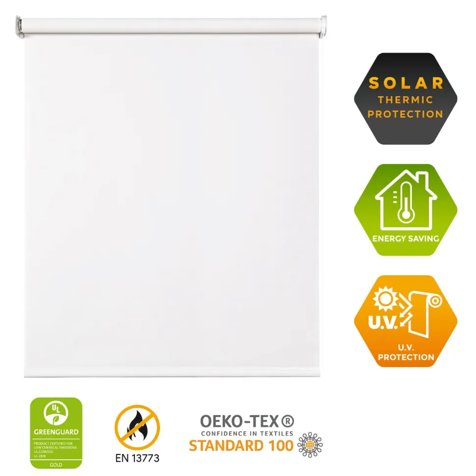 Estor enrollable Screen solar premium Nieve