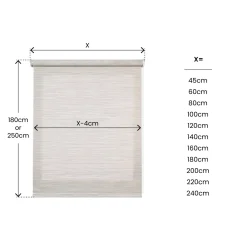 Estor enrollable Screen solar premium Textura Gris