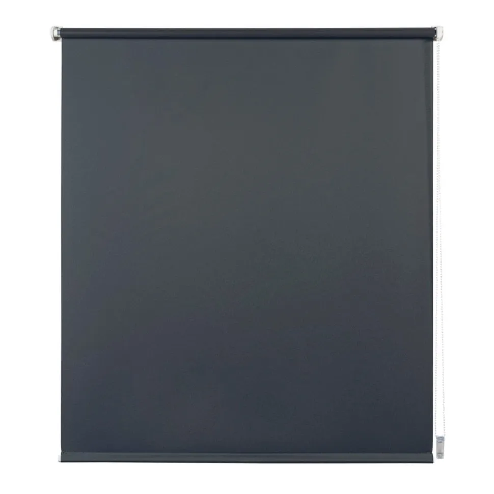 Estor enrollable Sin Taladrar Opaco Gris