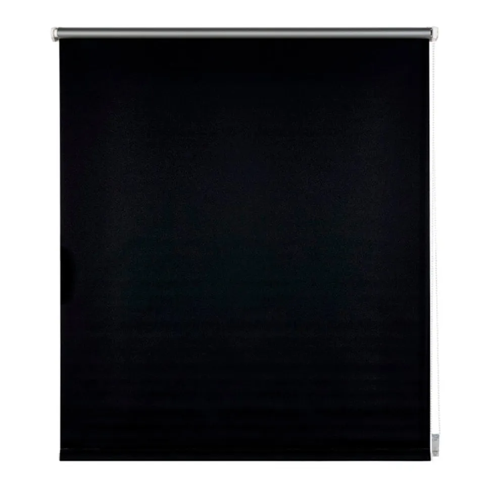 Estor enrollable Sin Taladrar Opaco Reflect Negro