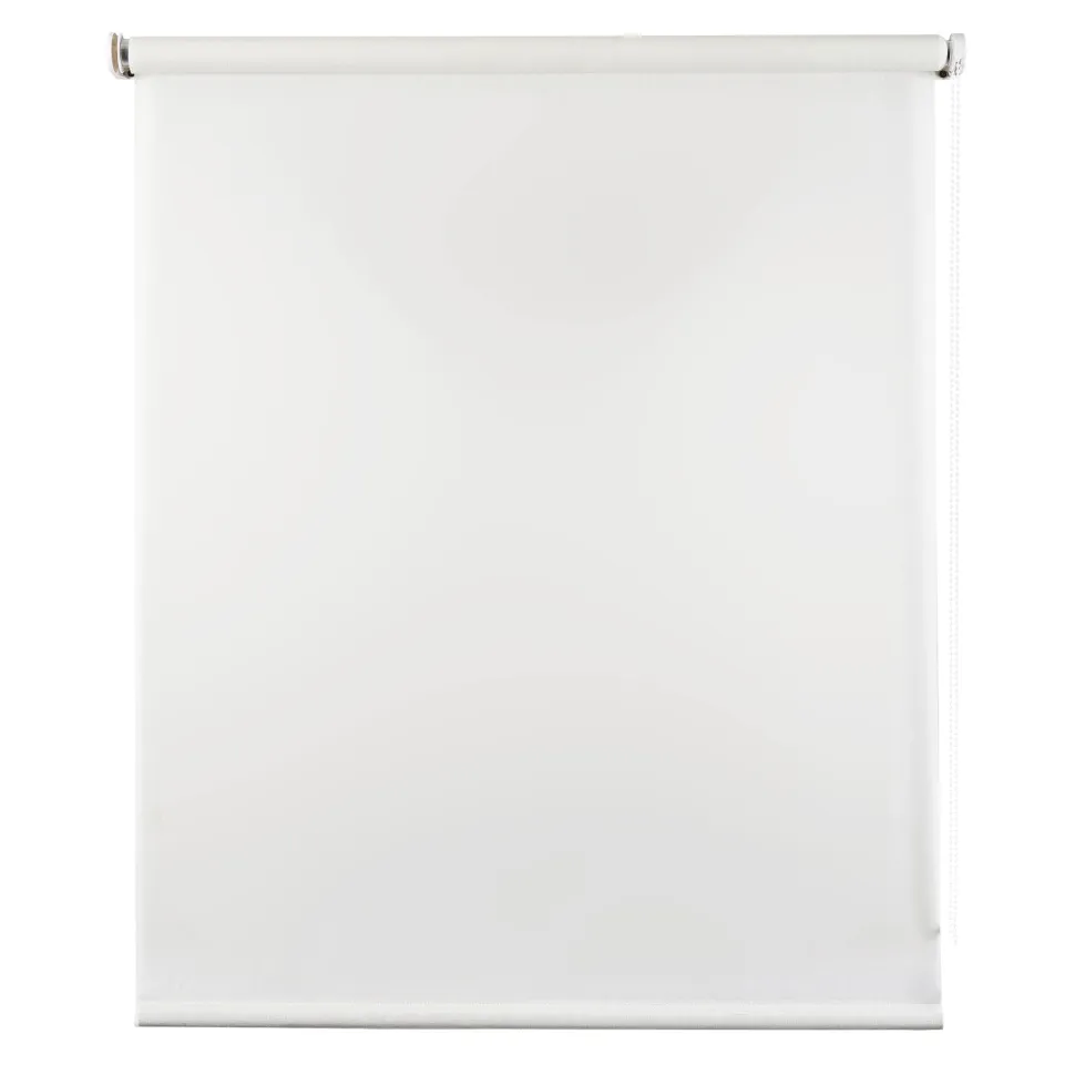 Estor enrollable Traslúcido decorativo Blanco