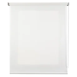 Estor enrollable Traslúcido decorativo Blanco
