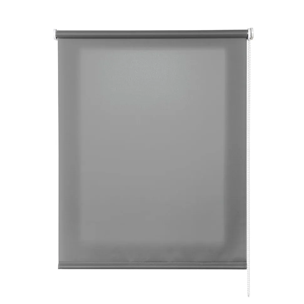 Estor enrollable Traslúcido Gris asfalto