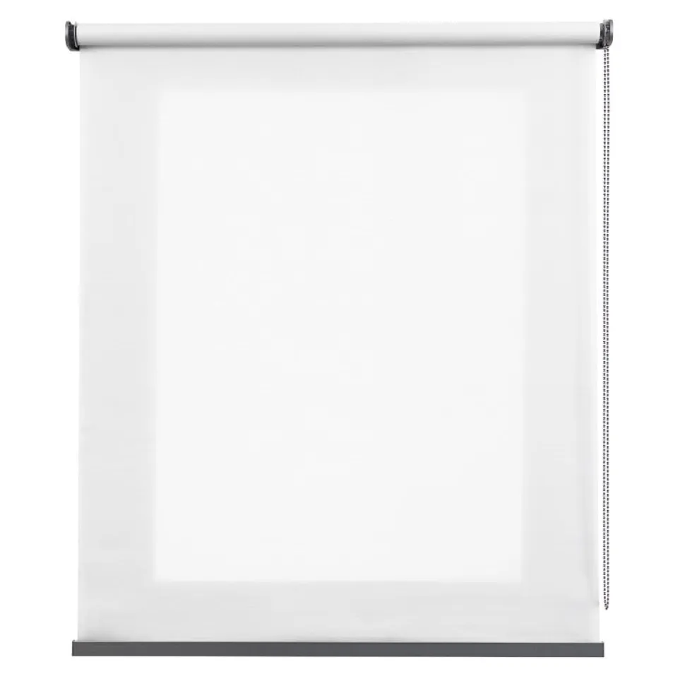 Estor enrollable Traslúcido premium Blanco