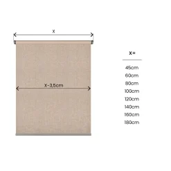 Estor motorizado Opaco premium Texture Beige
