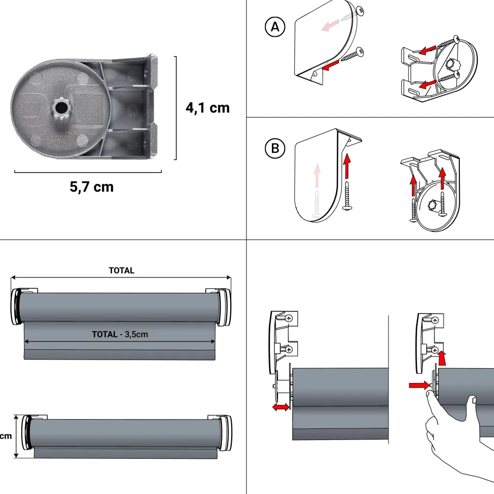 Estor motorizado Traslúcido premium Koala