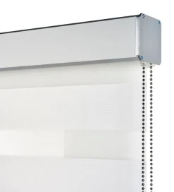 Estor Noche & Día Premium Voile Blanco