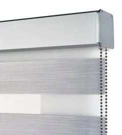 Estor Noche & Día Premium Voile Plata