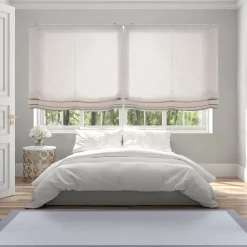 Estor Pachetto con cadeneta Textura Lisa Beige