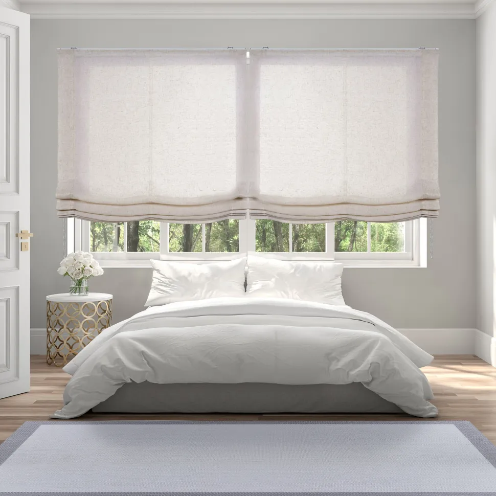 Estor Pachetto con cadeneta Textura Lisa Beige